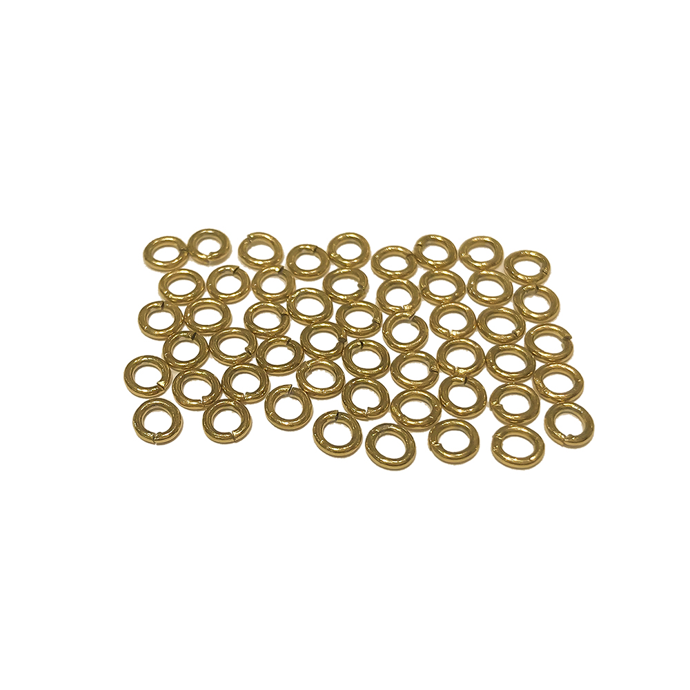 50 Small Connection Eyelets 4mm