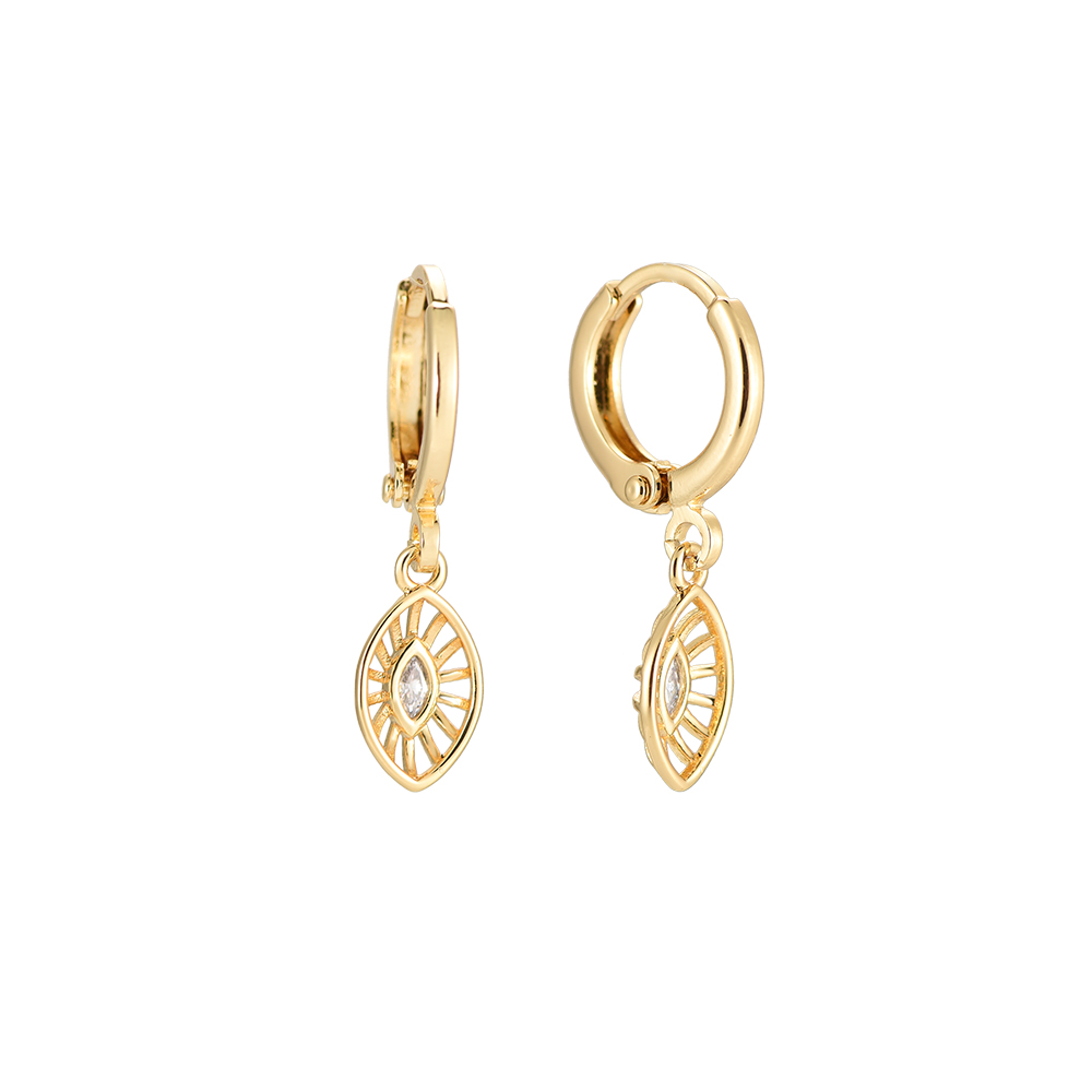 Ocular Gateway Gold-plated Earrings