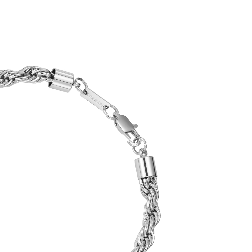 Round Chain Edelstahl Armband 