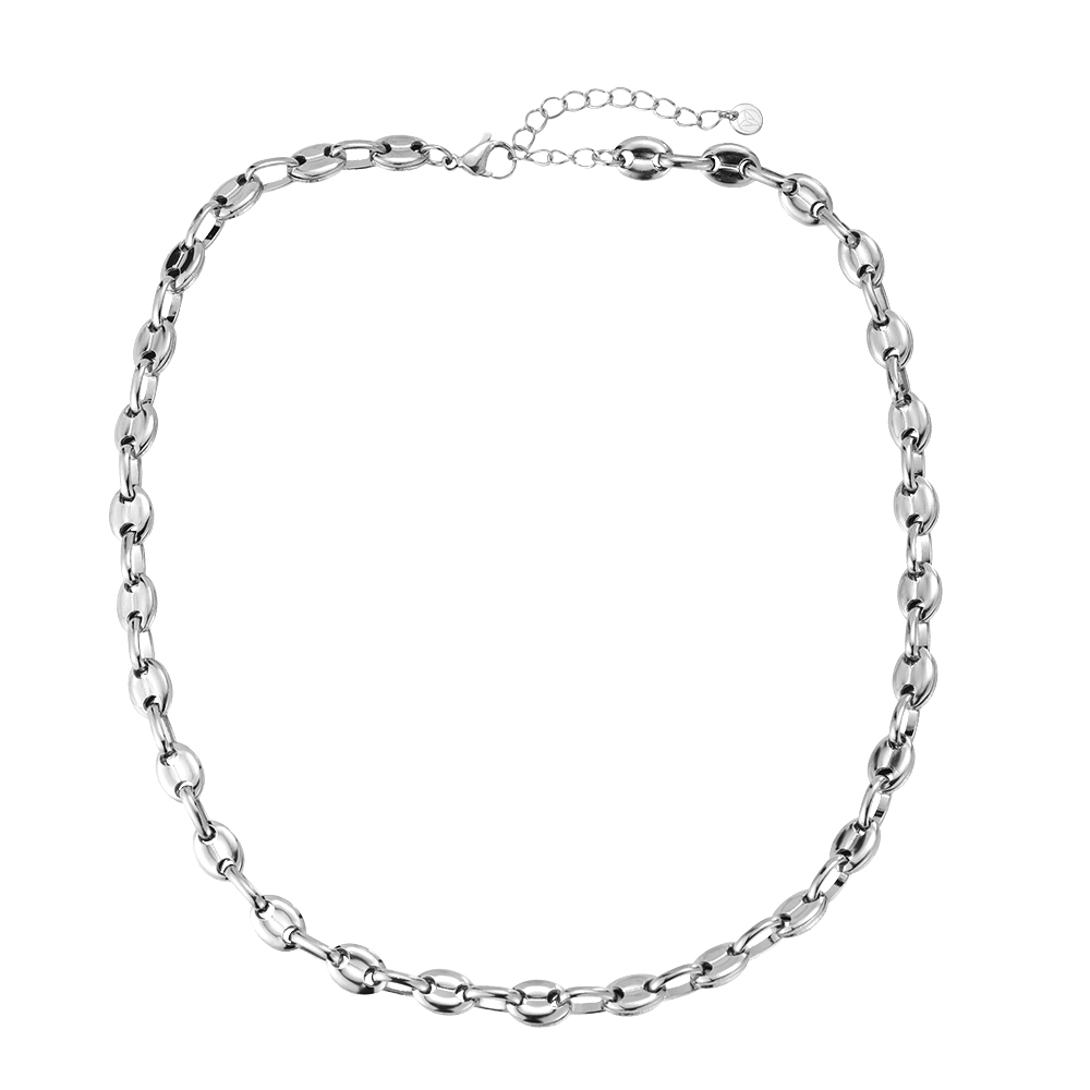  Simple Thickchain Stainless Steel Necklace