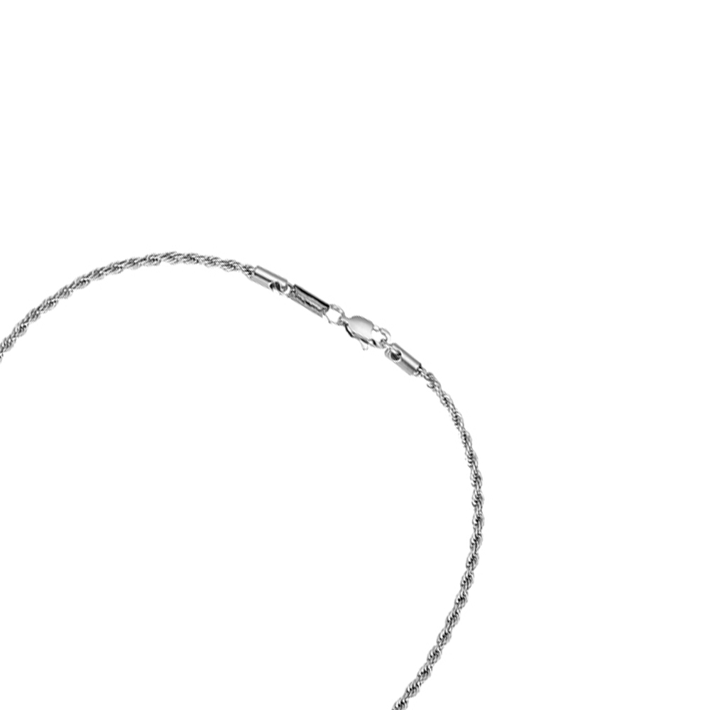 Cool Plate 55cm Stainless Steel Necklace