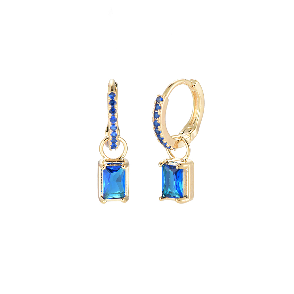 Laurance Cube Plated Earrings