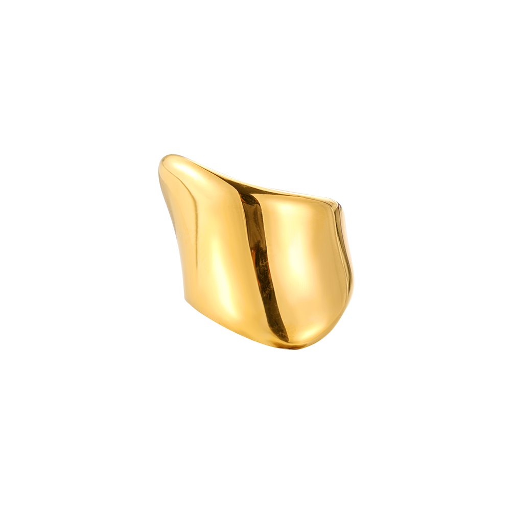 Gold Tape Edelstahl Ring