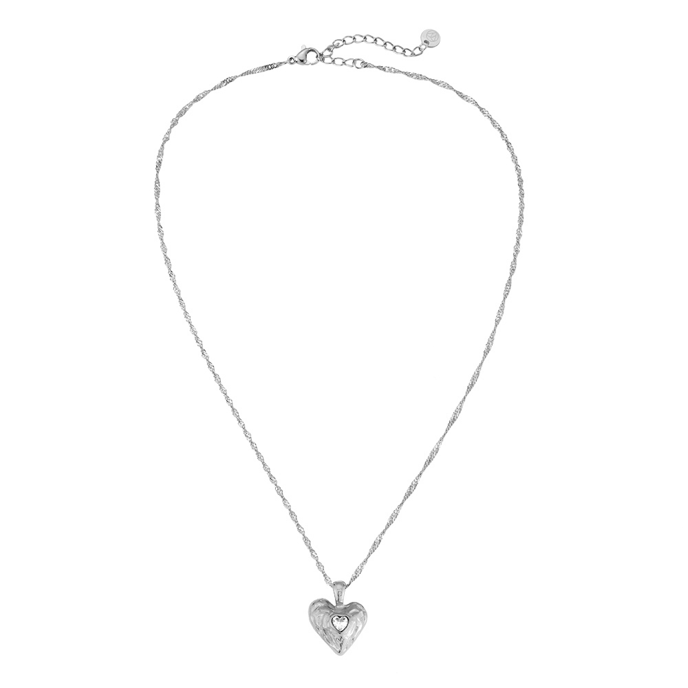 Deepsoul of the Heart Stainless Steel Necklace