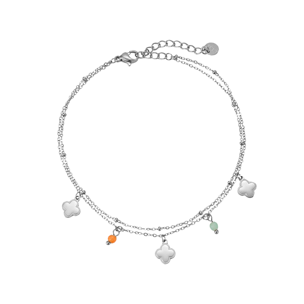 Lucky Stein Stainless Steel Anklet