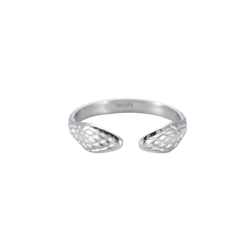 Adriana Snake Stainless Steel Ring