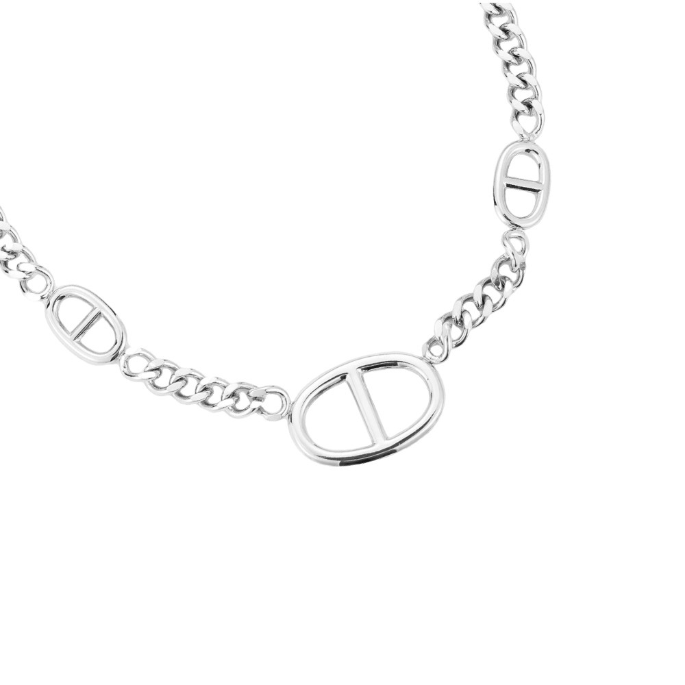 Chunky Multiple Nose Stainless Steel Necklace