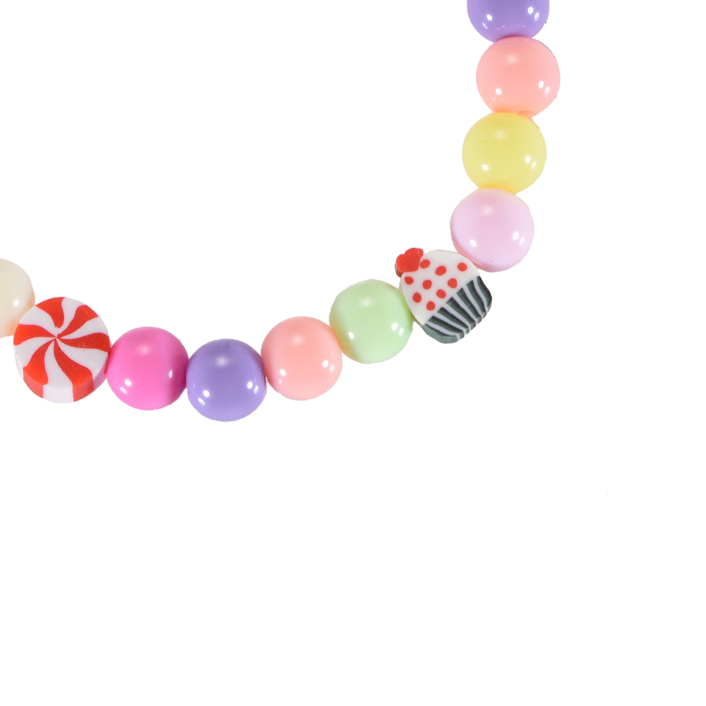 Candy and Cupcake Beads  Bracelet