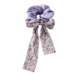 Lavender Purple scrunchie