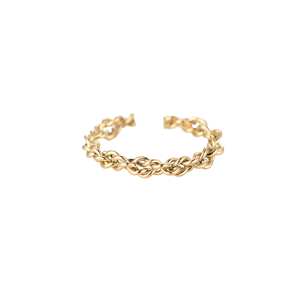 Linkup Chain Edelstahl Ring