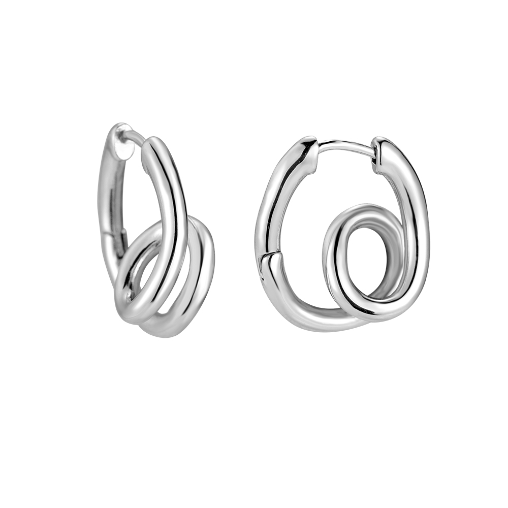 Full Loops Stainless Steel Earrings