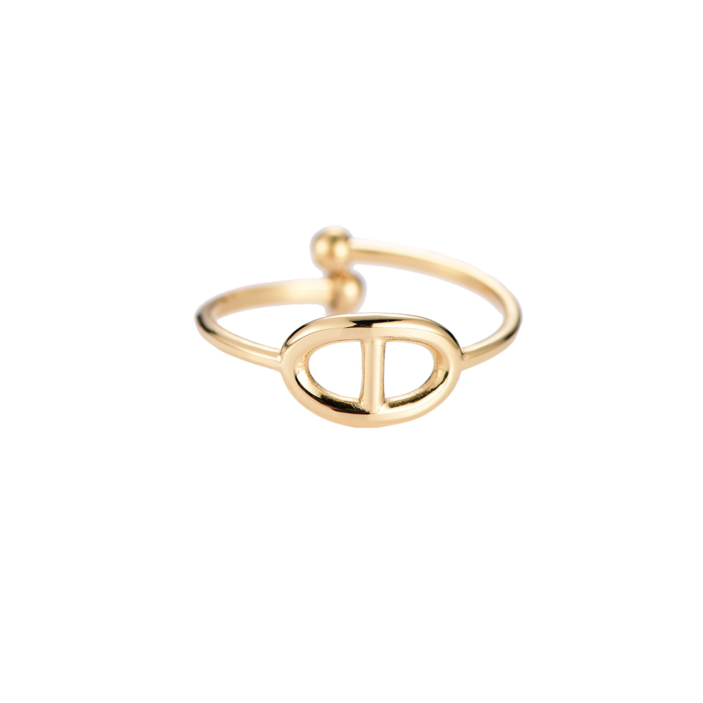 Simple as Phi Edelstahl Ring 