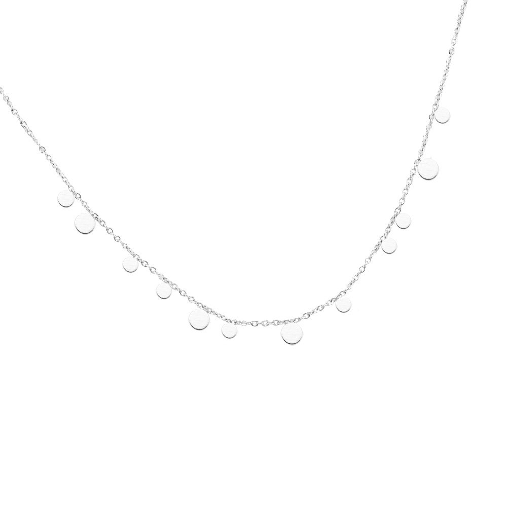Simple Dot Stainless Steel Necklace