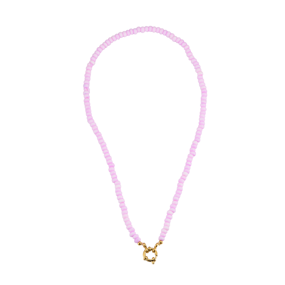 Fine Color Beads Necklace