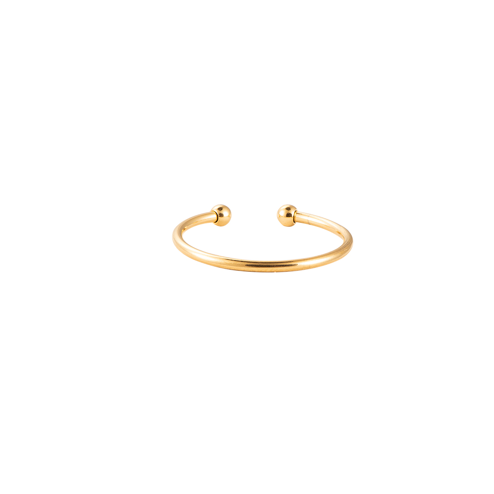 Simple Edelstahl Ring