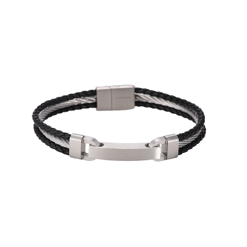 Spiraling Vine Chain Stainless Steel Bracelet
