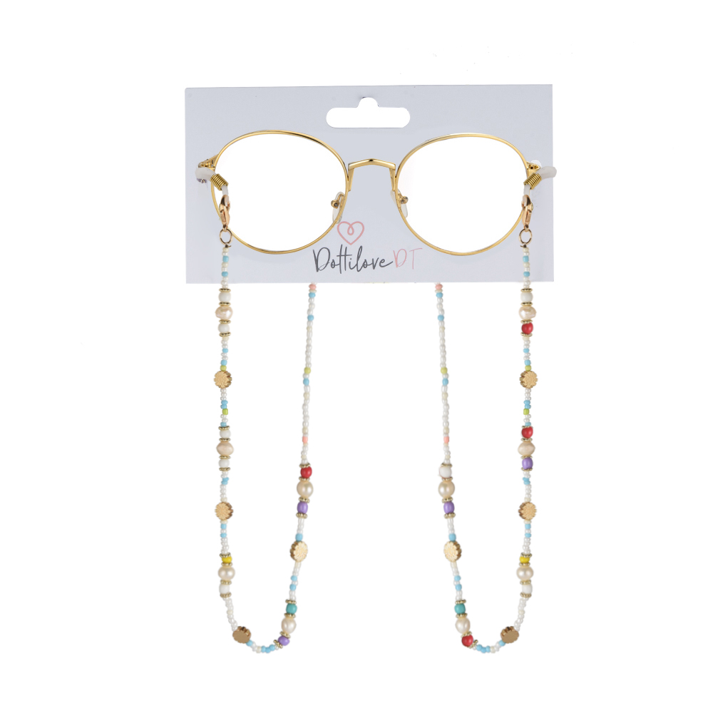 Golden Daisy Glasses Chain
