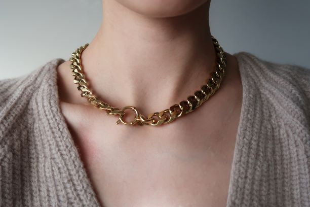 42 cm Extraordinary Chain Stainless Steel Necklace