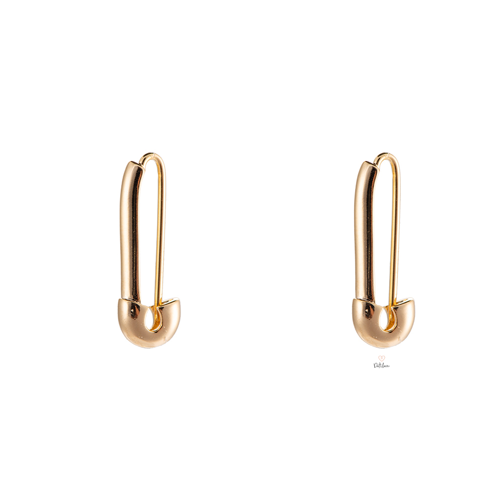 Safety Pin 3.0 Plated Earring