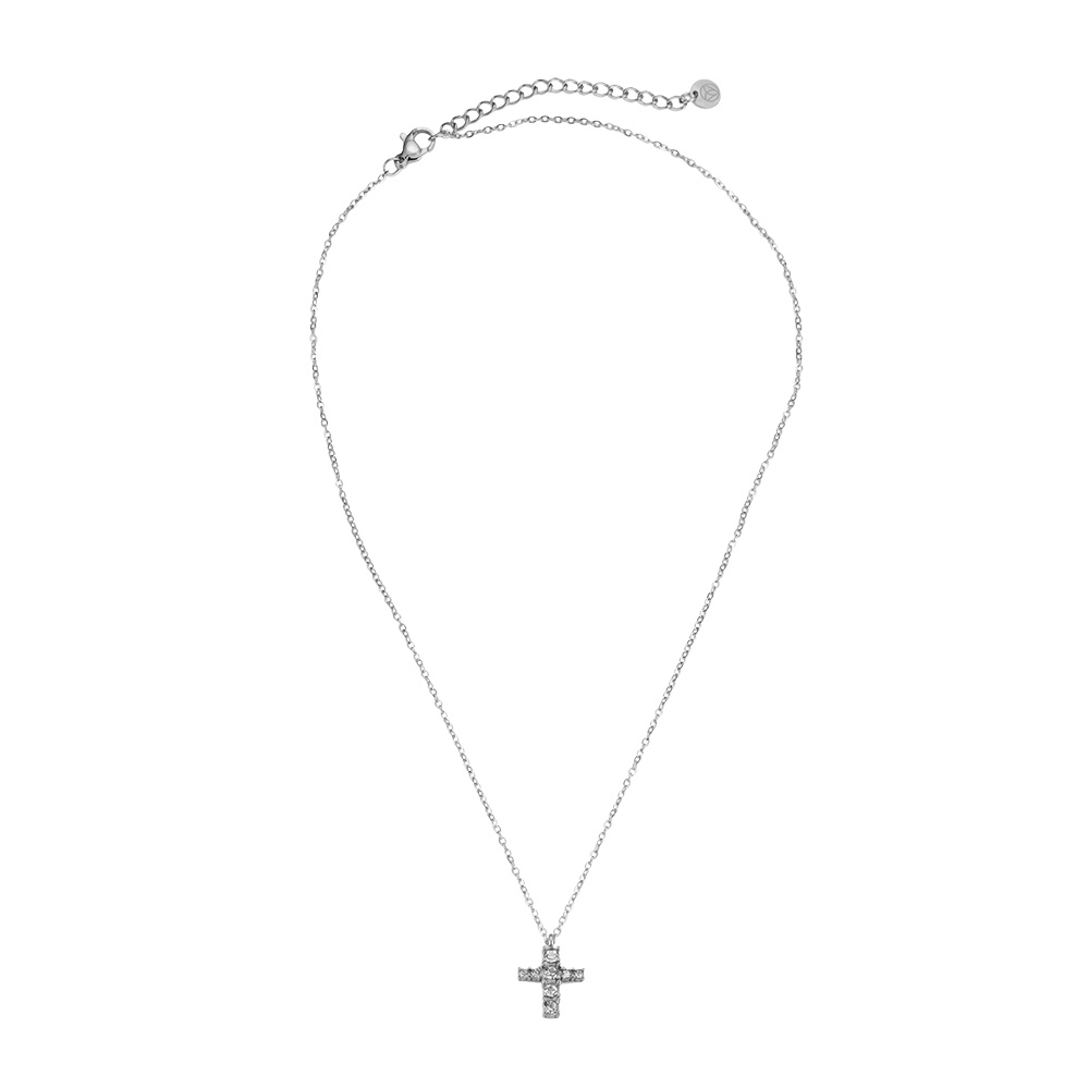 Macy Cross Stainless Steel Necklace