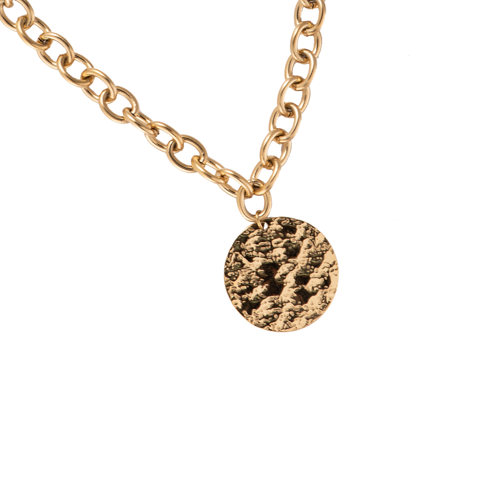Gold Plate Stainless Steel Necklace