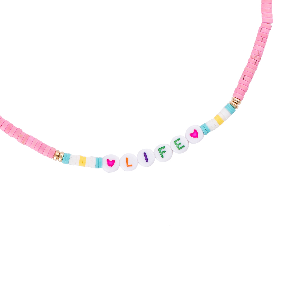 Pink 'LIFE' or Blue 'HOPE' Necklace