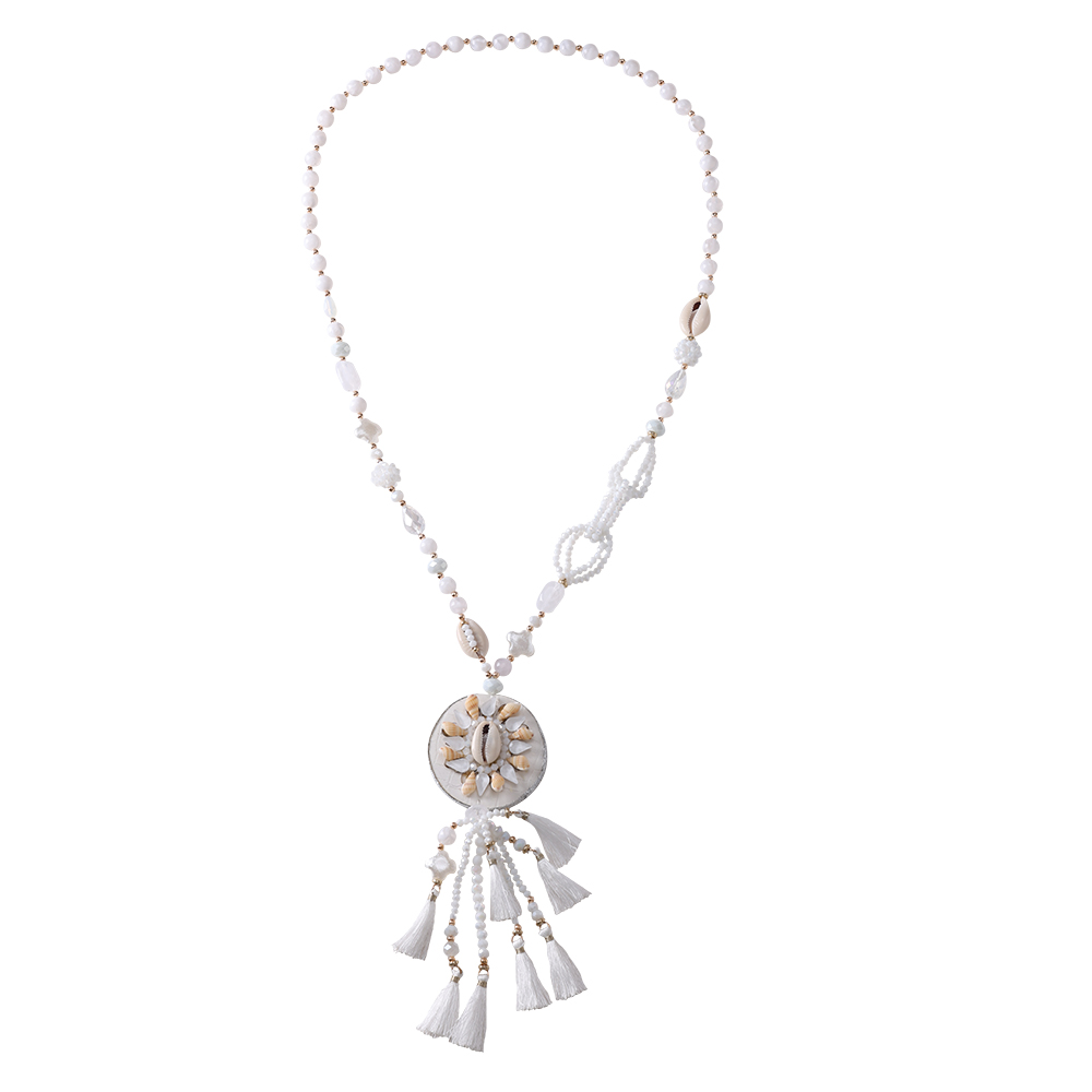 98cm Muscheln Perlen Necklace