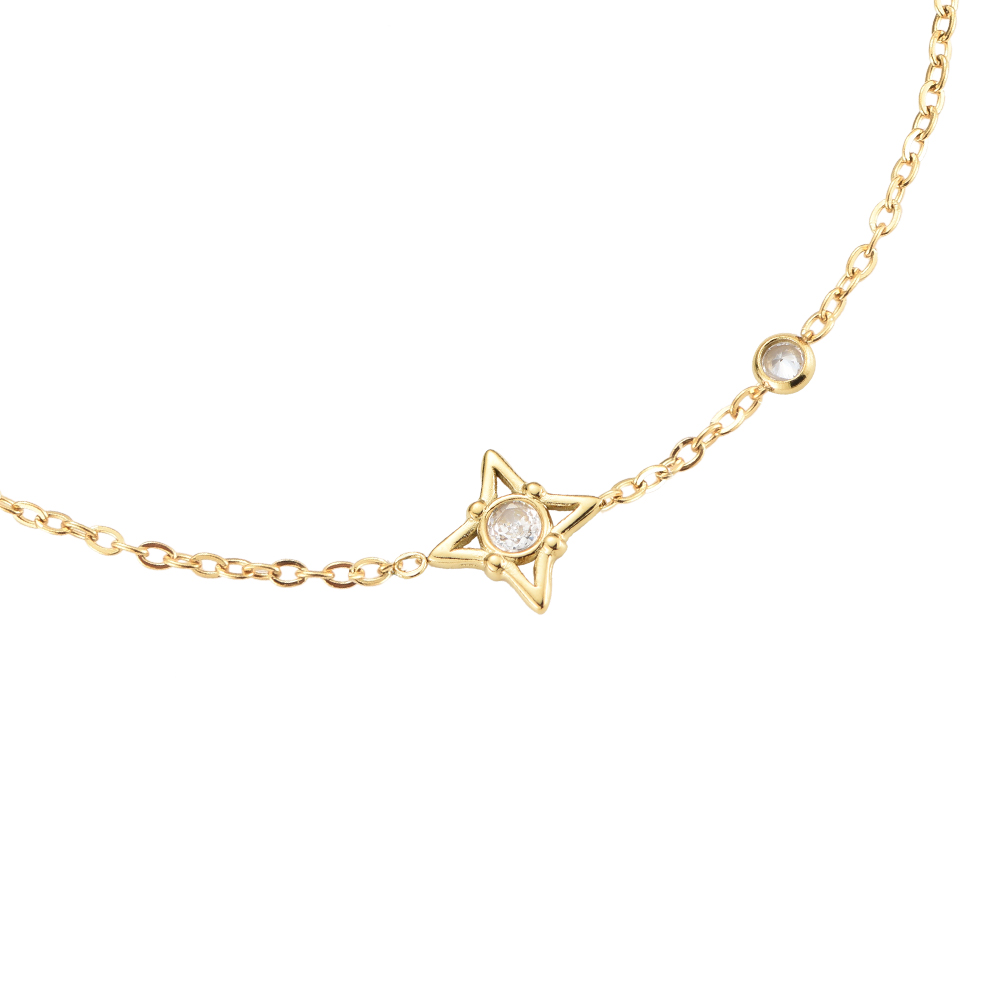Great Star Fissure Edelstahl Armband