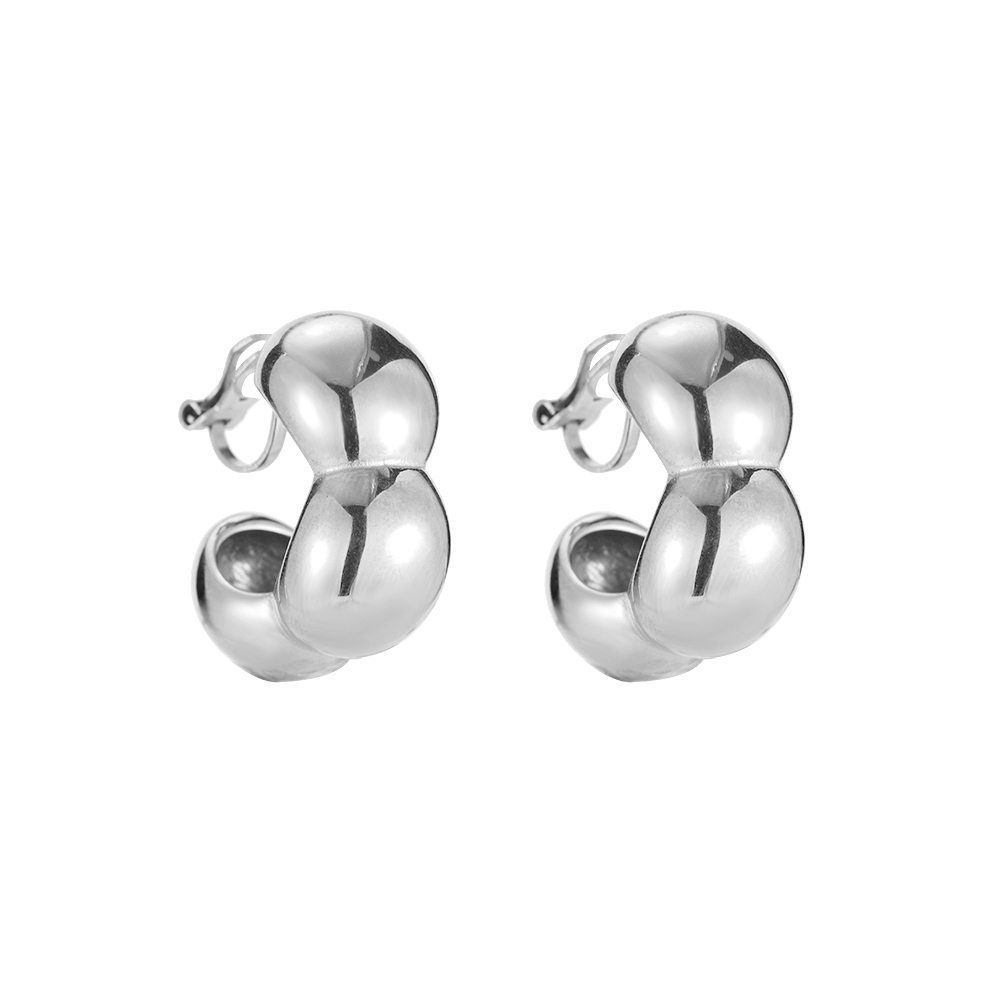 Spirale Stainless Steel Earrings
