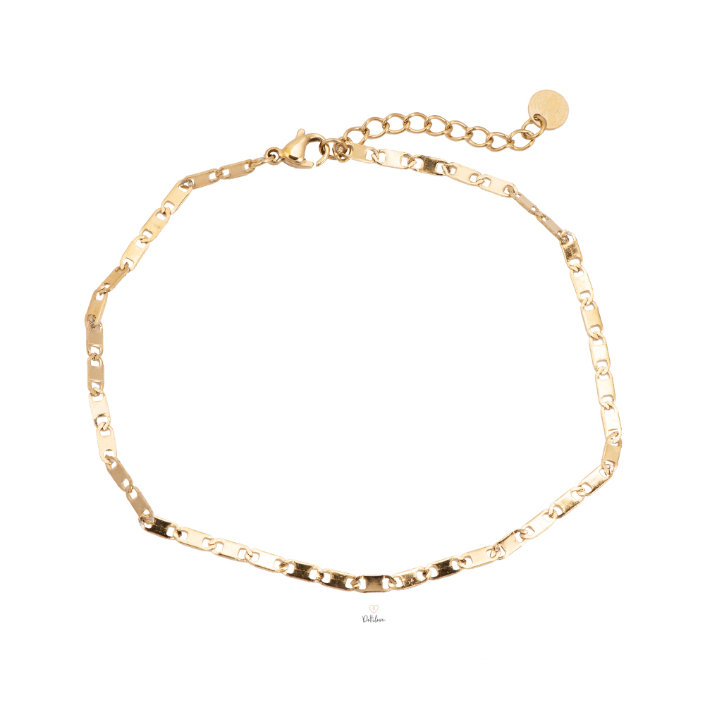 Alexandria Stainless Steel Anklet