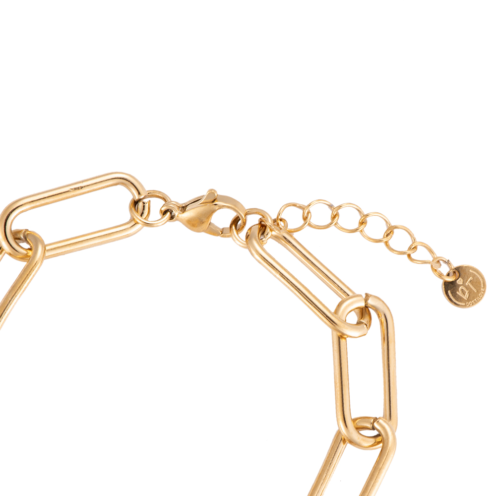 Lock Chain Stainless Steel Bracelet