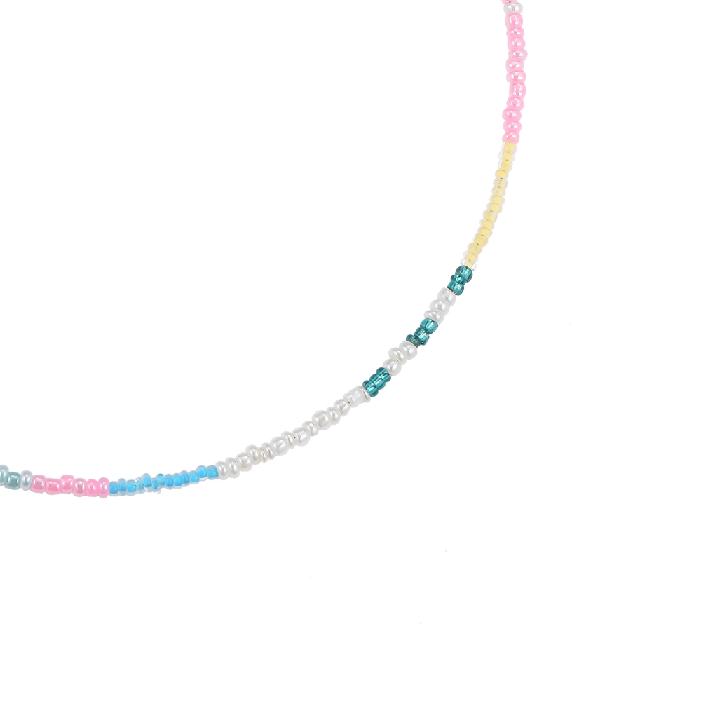 Fluorescent Colorful Beads Necklace