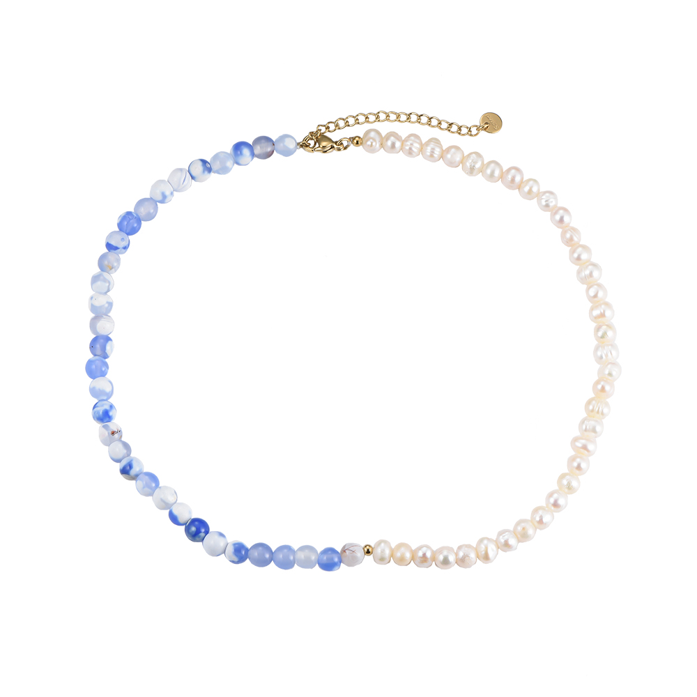Blue Lagoon Pearl Necklace