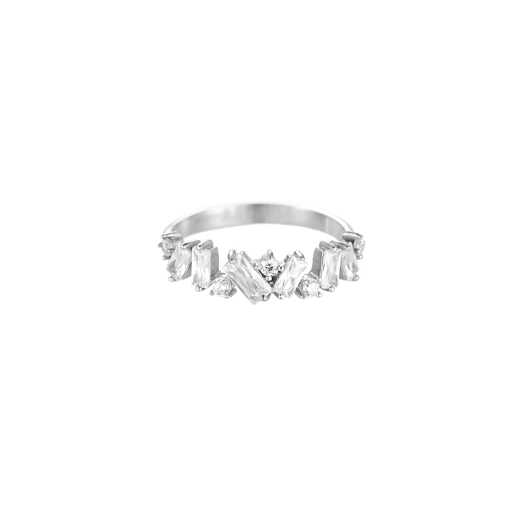 Crush Diamond Edelstahl Ring