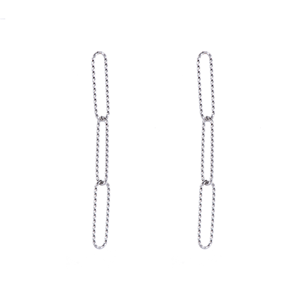 Quiana Chains Stainless Steel Earrings