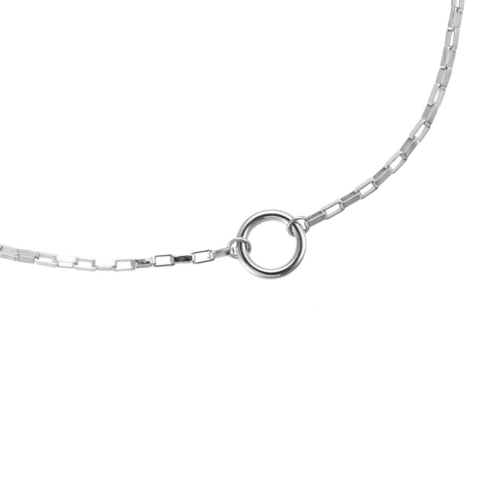 Ring Charm Stainless Steel Necklace