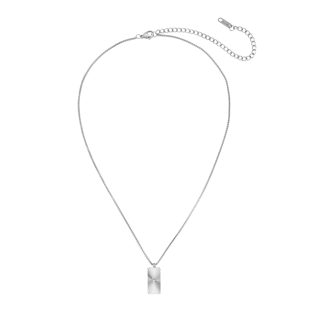 Dazzling Square 2.0 Stainless Steel Necklace