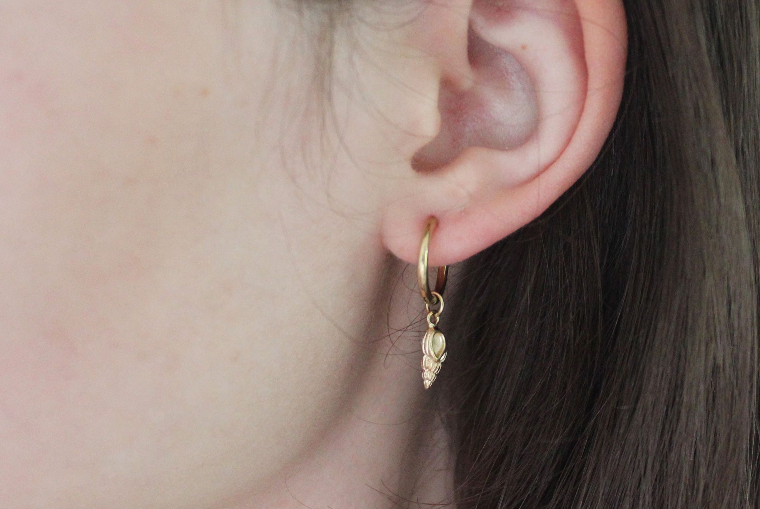 Conch Stainless Steel Earring