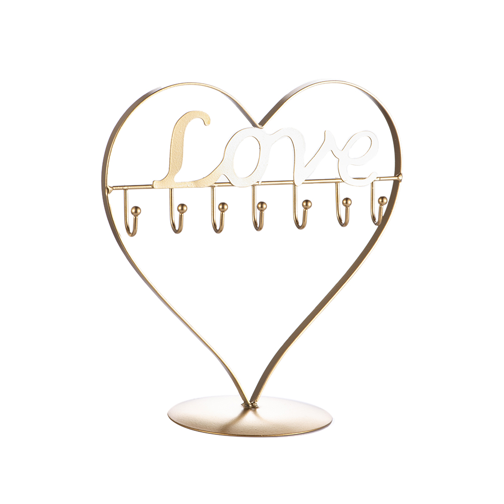 'LOVE' in Heart Jewelry Stand