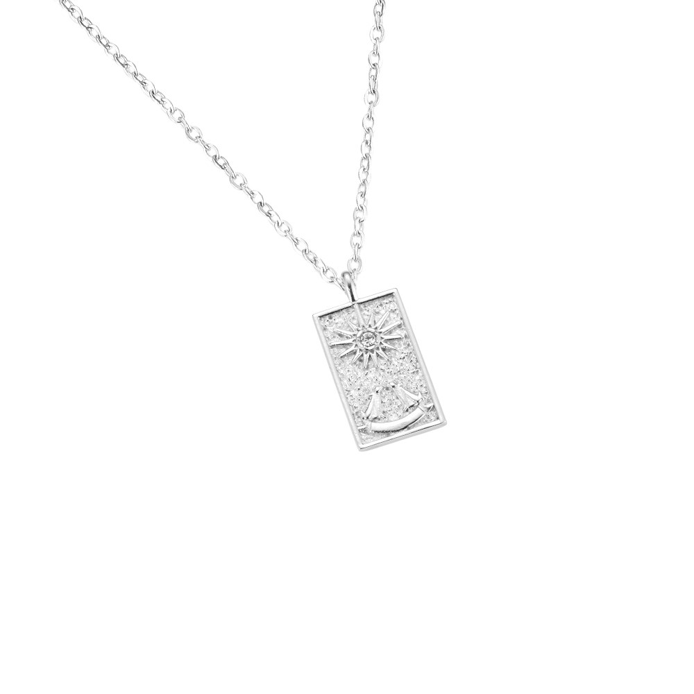 Sailing under the Sun Stainless Steel Necklace