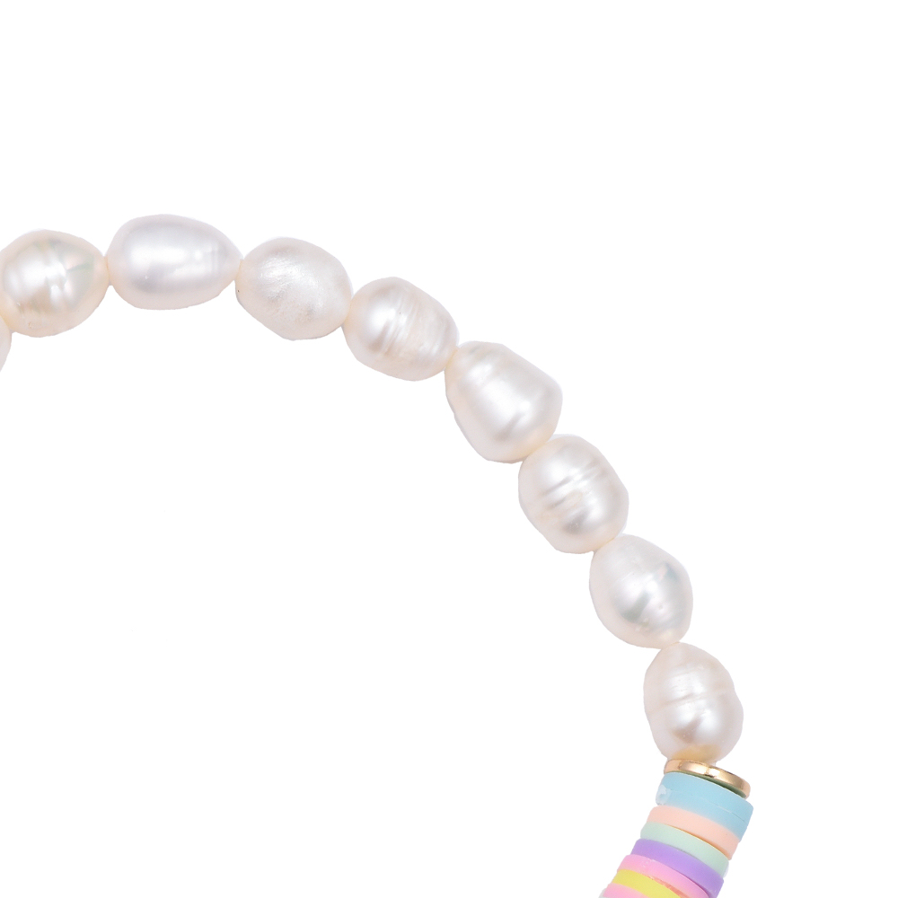 Half Bead Pearl Bracelet