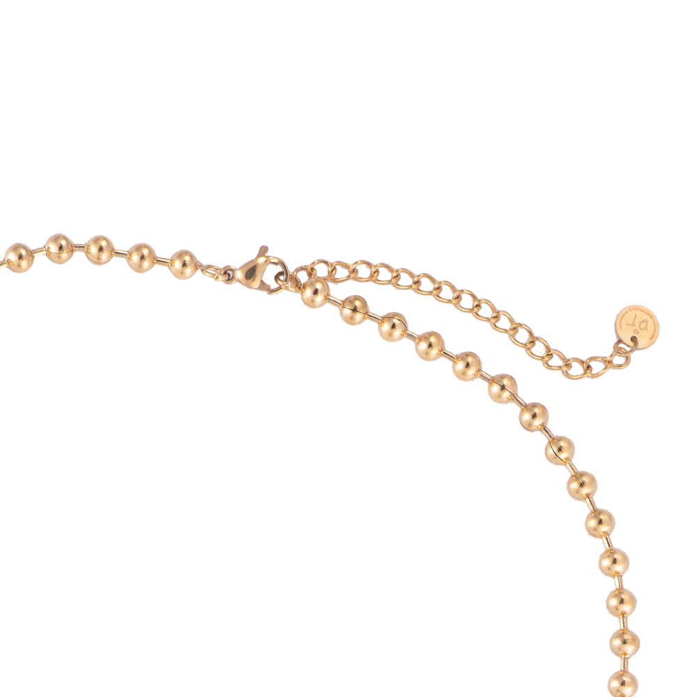 Goldie Pearl Stainless Steel Necklace