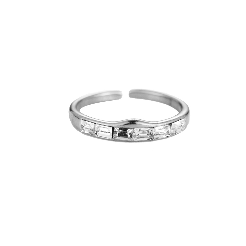 6 Compartments Stainless Steel Ring