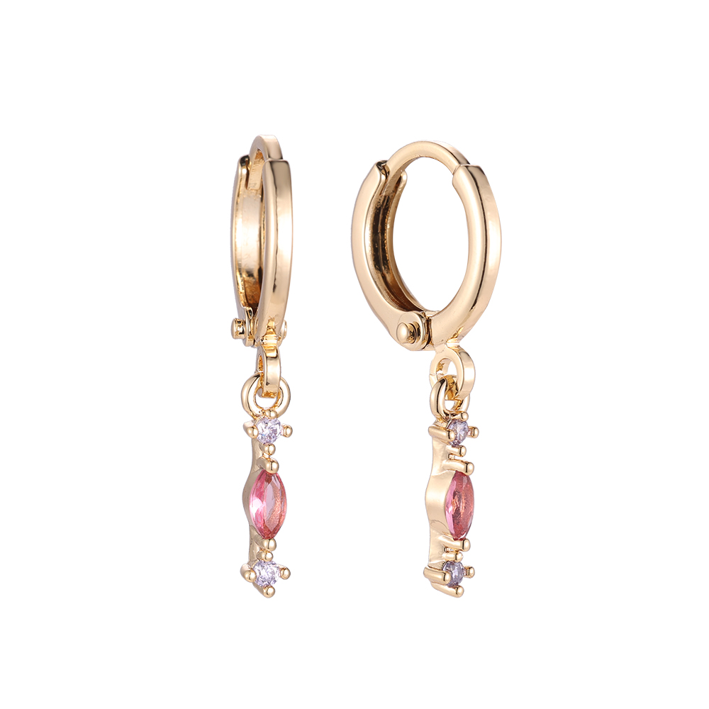 Sparkle Nova Diamond Gold-plated Earrings