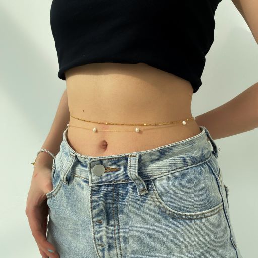 7 Pearls Belly Chain 