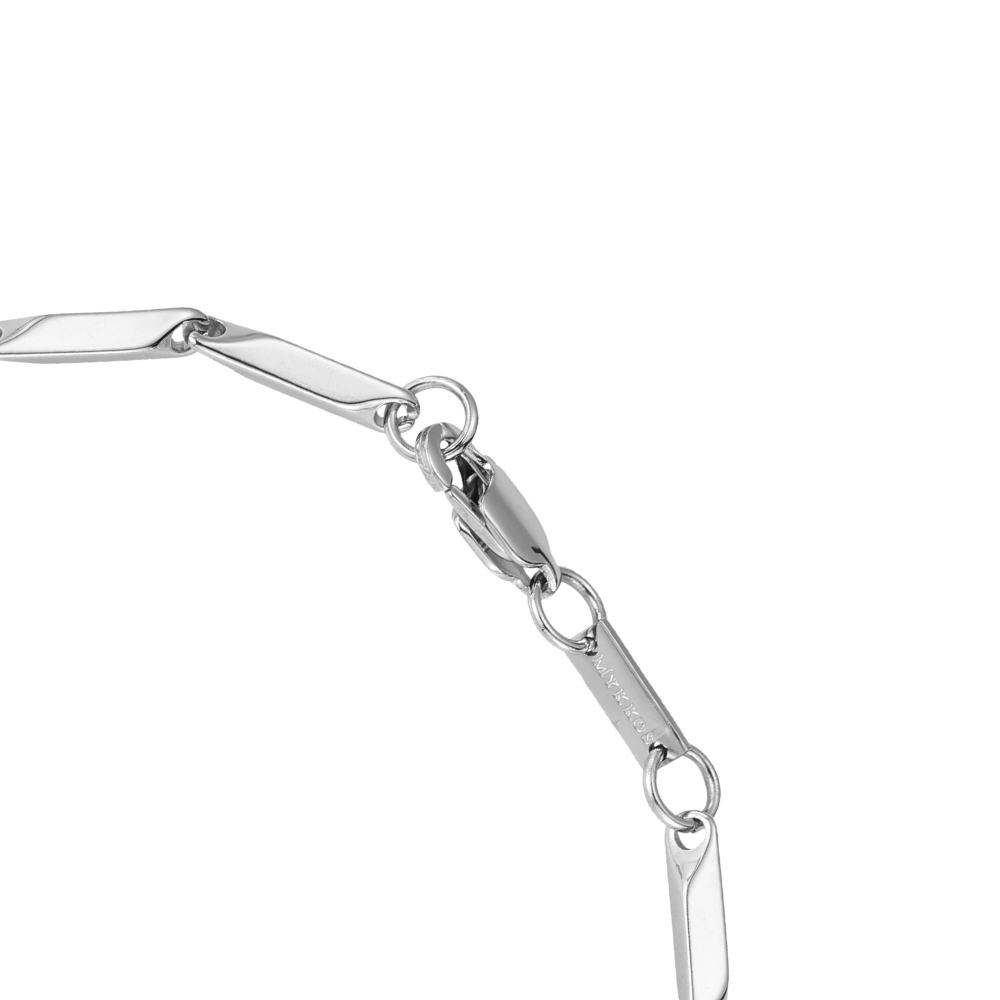 Zigzag Chain Stainless Steel Bracelet 