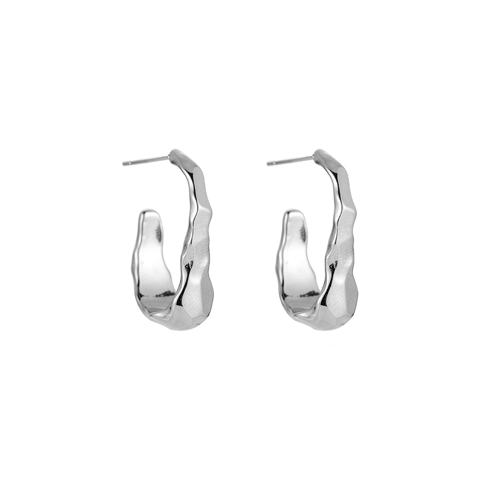 Crab Pincer Stainless Steel Earrings