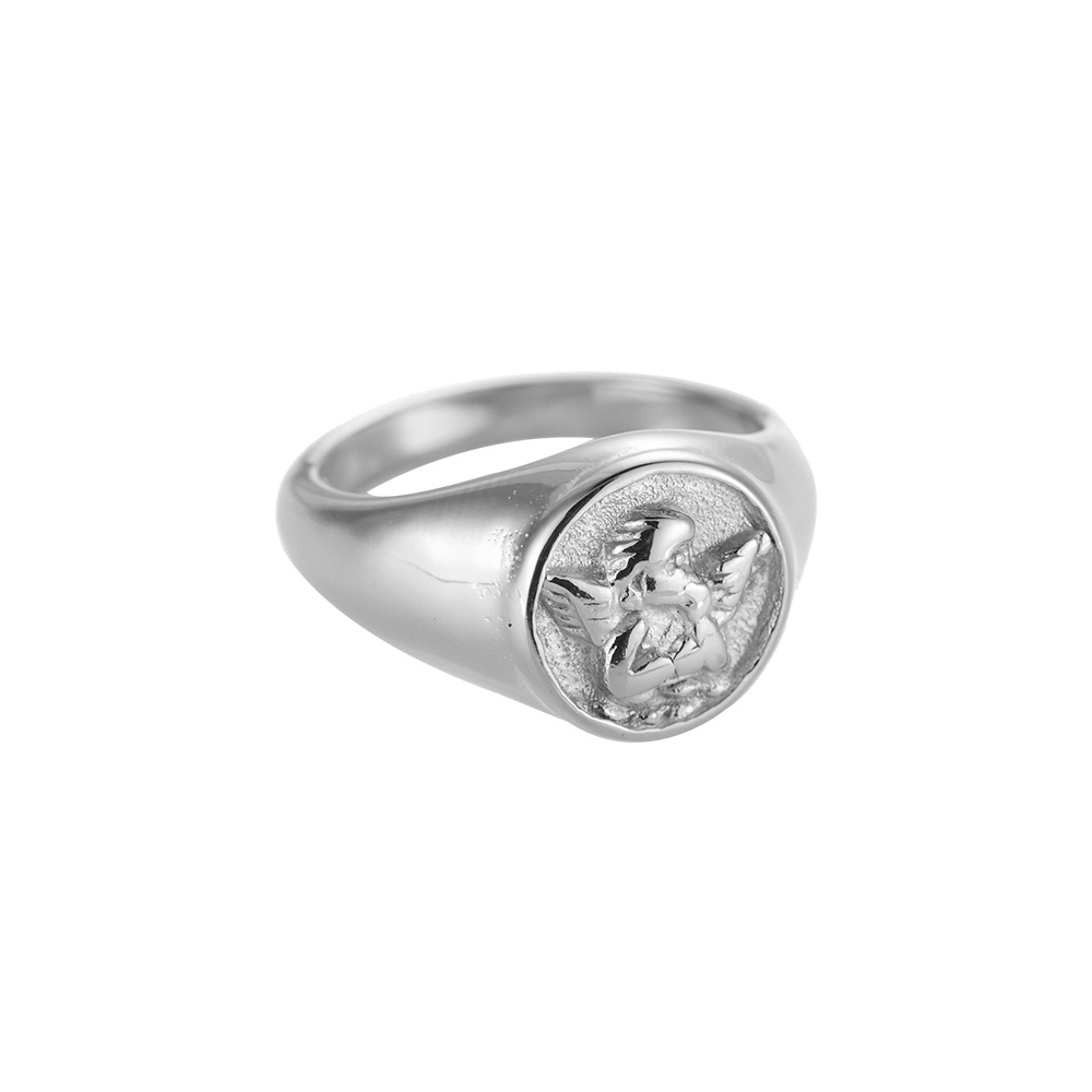 Angel Stainless Steel Ring