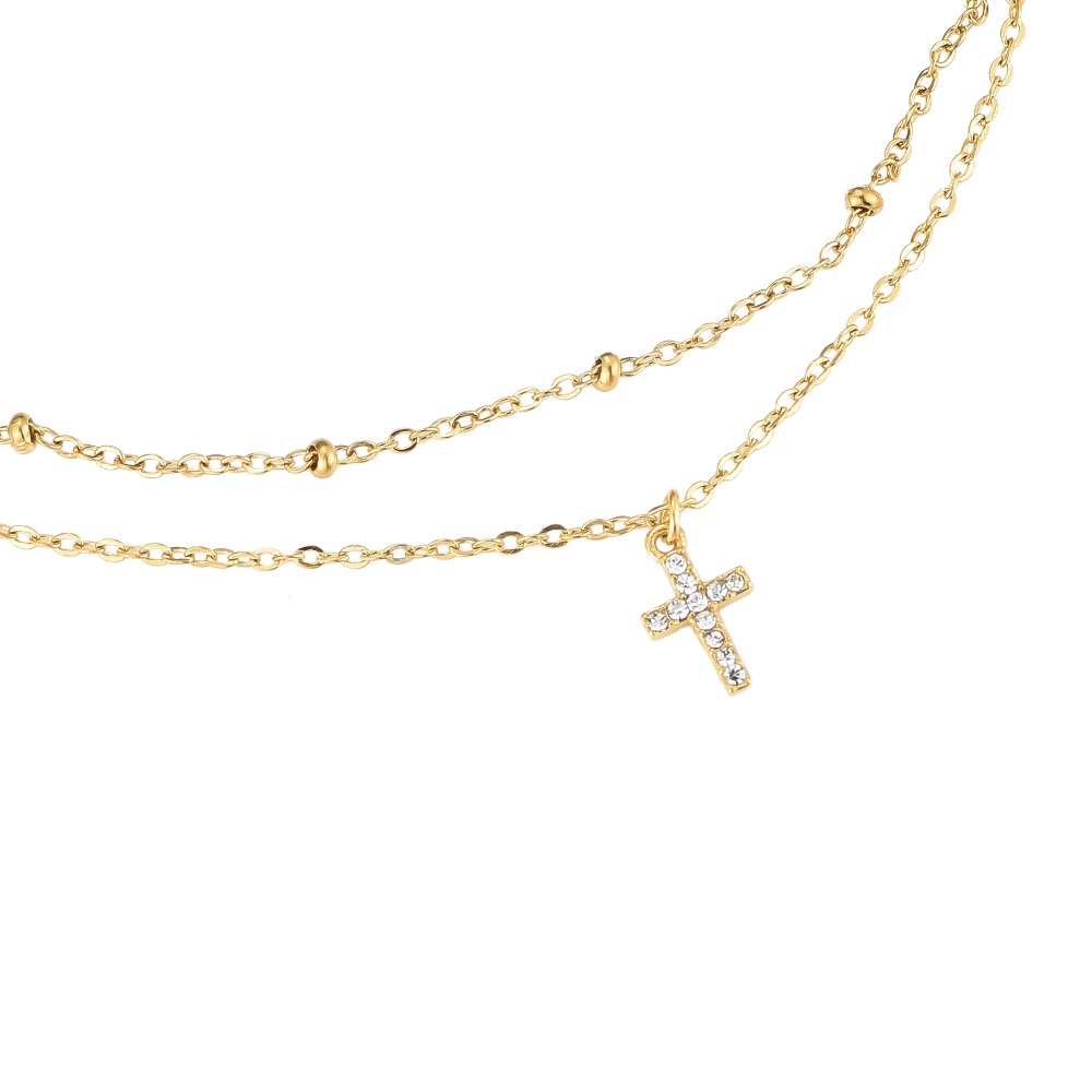 Bound by Faith Stainless Steel Anklet