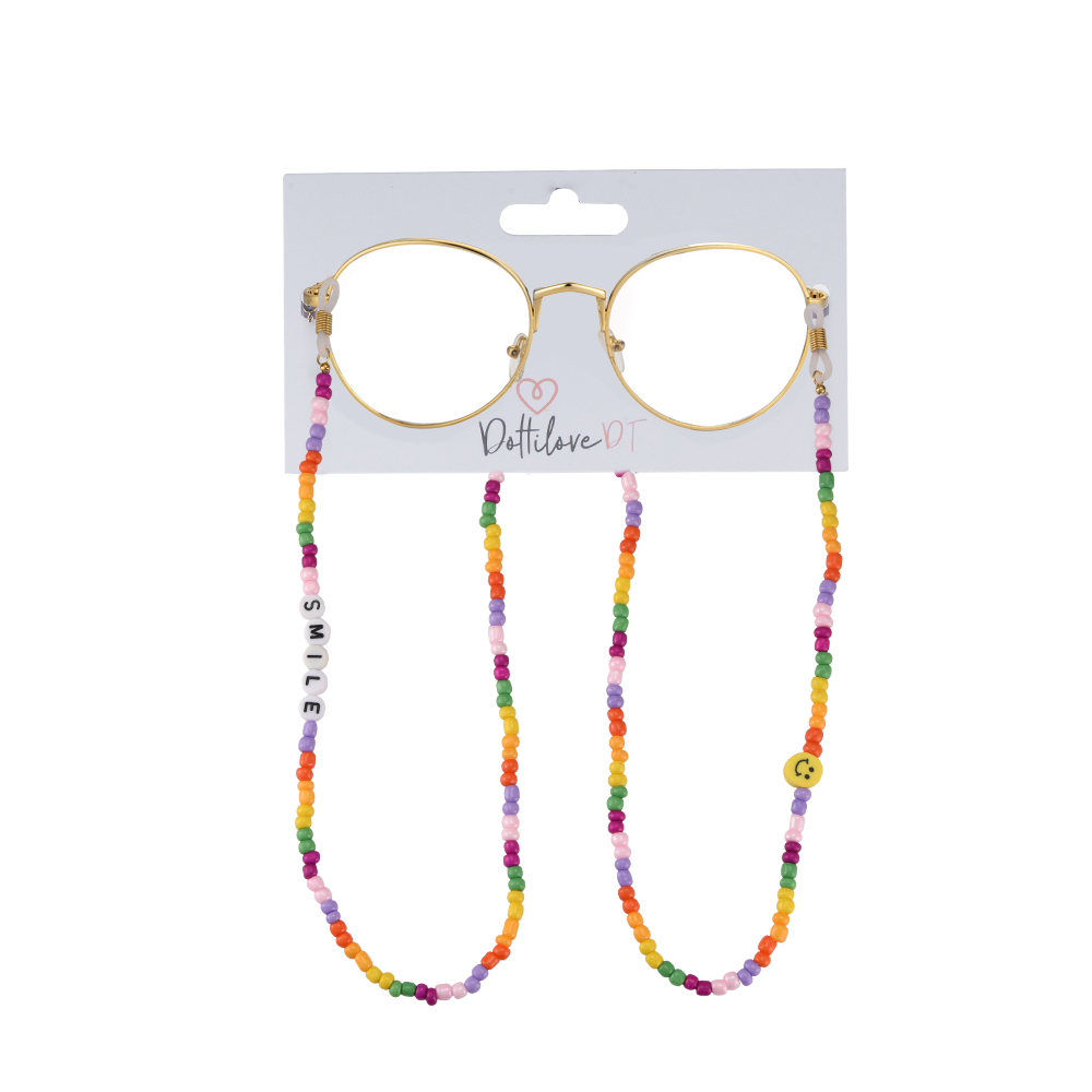 Colorful Smile Glasses Chain